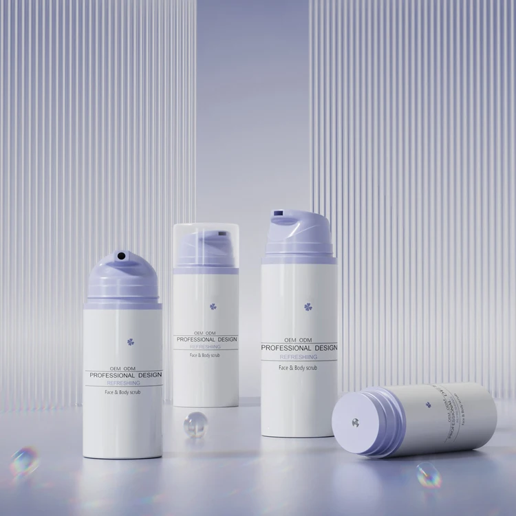 Cosmetic cleanser PP bomba sem ar 150ml airless pump bottle,50 ml 100 ml airless pump cosmetic bottle,airless pump 100 ml bottle