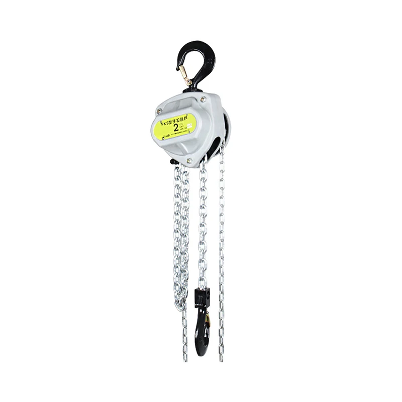 Chain hoist lift puller 1 ton 2 ton 5 ton chain pulley hoists hand operated chain block with hook