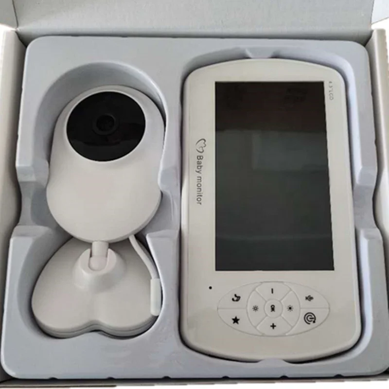 Новинка 2020, видеоняня с HD-камерой 1080P, ЖК-экраном 4,3 дюйма и аудио, прямые продажи с завода Amazon