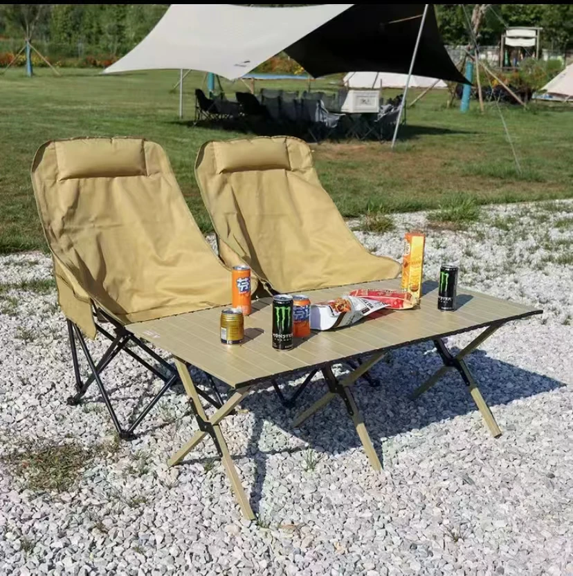 High Backed Moon Chair (khaki)92*43*43