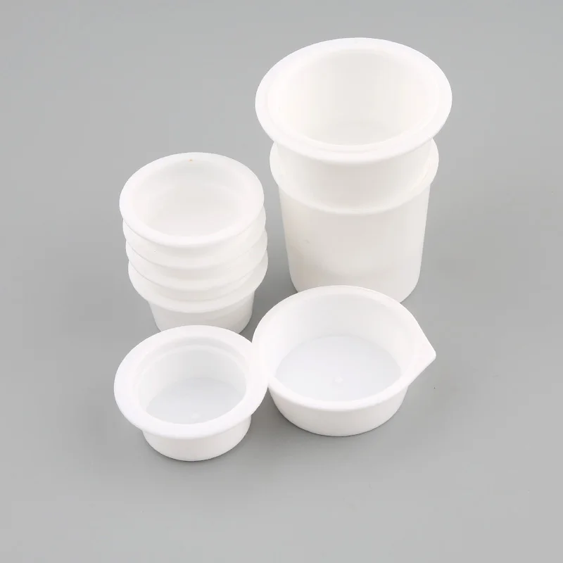 Food grade safe recyclable environmentally friendly 2 oz small clear plastic PP partial pudding & Jelly shot cup lid