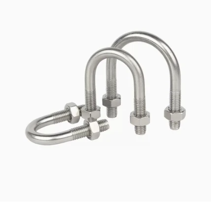 Factory Wholesale high strength and hardness Stainless Steel U Bolt Pipe Clamp