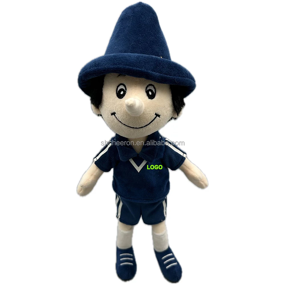 Manufacturer Low Moq Custom Logo Stuffed Plush Toy Mascot Design Soft Plushies Doll Plush Customized Toy CE EN71 ASTM
