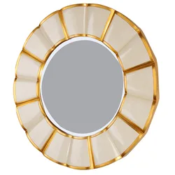 MOK Home hotel bathroom living room decorative framed MDF mirror