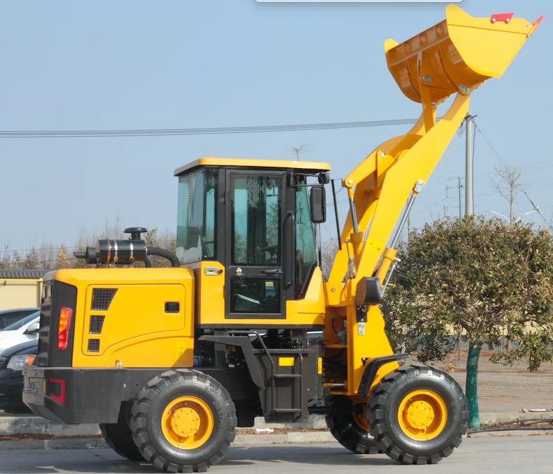 2023 hot sell product  1ton wheel loader diesel  high lift wheel loader bucket