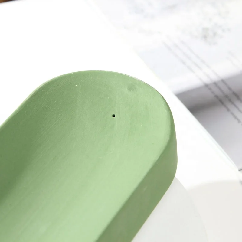 YBH Nordic Colorful Popular Small Incense Burner Ceramic Incense Stick Holders SANDALWOOD Brass Resin & Incense Burner Matt