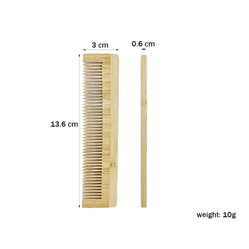 Best Eco-Friendly  High Quality Goat Wholesale Natural Bamboo Custom Logo Goat Bristle Hair Comb Brush