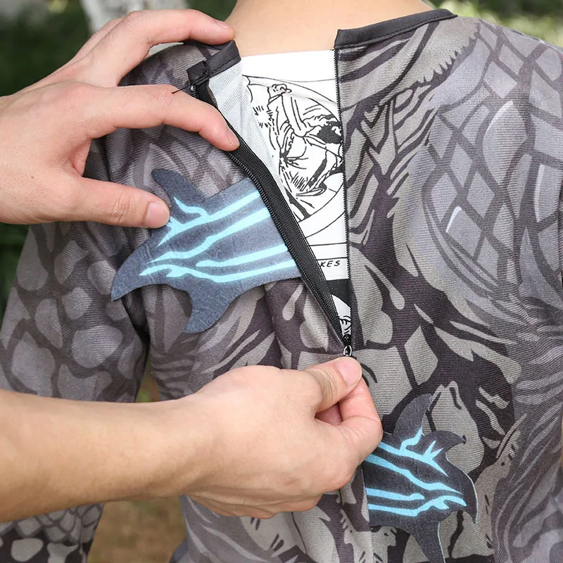 New Halloween Party Costume Godzilla Cosplay Cartoon Character Cosplay Costume Children