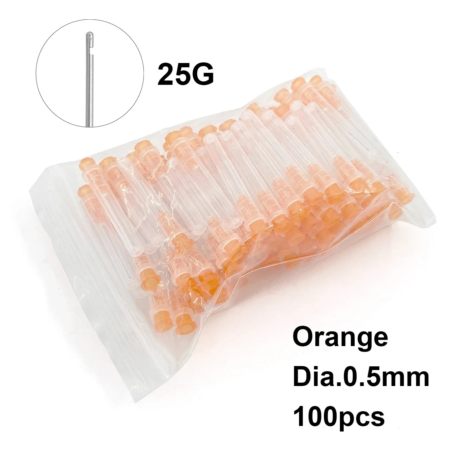 Endo Irrigation Needle Tip Dental Root Canal Lateral Irrigation Needle Diameter 0.3/0.4/0.5mm Dentistry Steel Ce Weller Manual