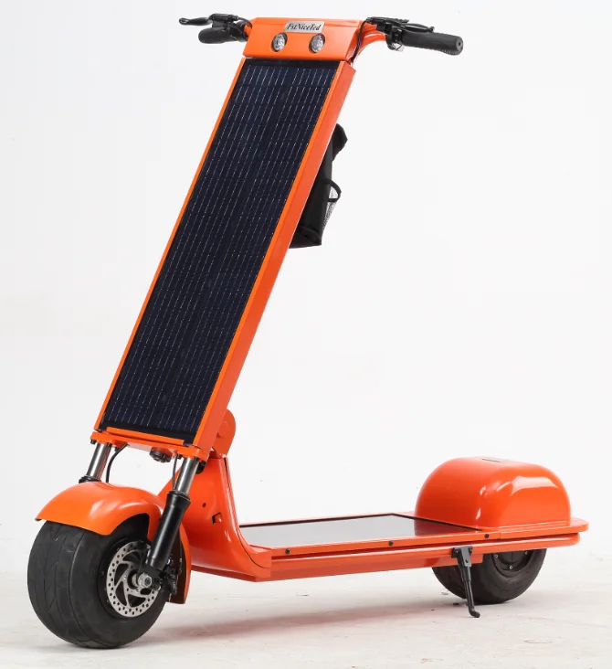 Solar Energy related products 350wt adults solar powered electric scooters solar scooter With Solar Panels