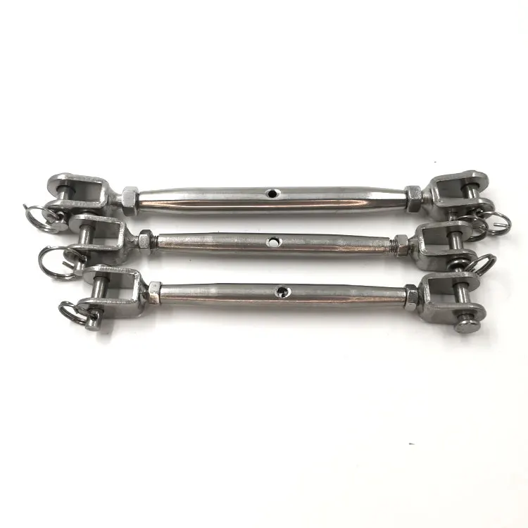 Heavy Duty SS304 SS316 Jaw and Jaw Closed Body Turnbuckle For Marine