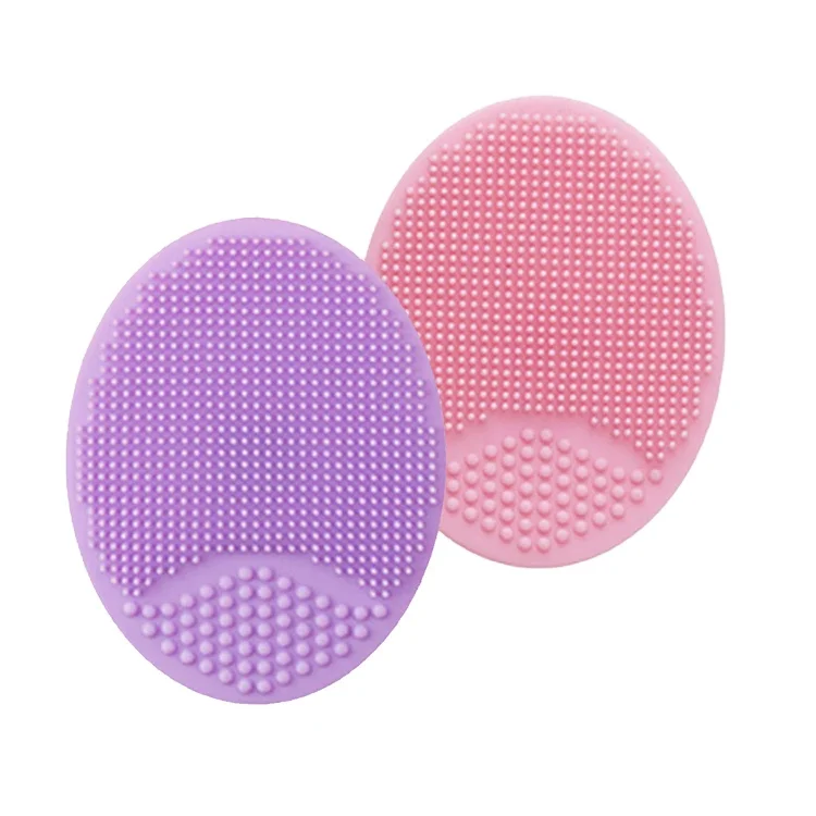 Face Cleaning Brush Mini Soft Silicone Cleaner Pad Portable Facial Cleansing