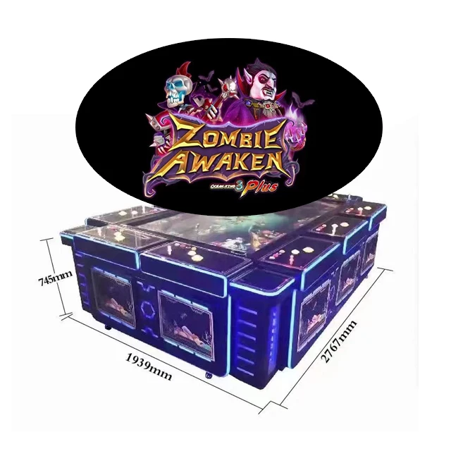 Ocean king 3 plus zombie awaken High profit Game board fishing game machine fish table game software