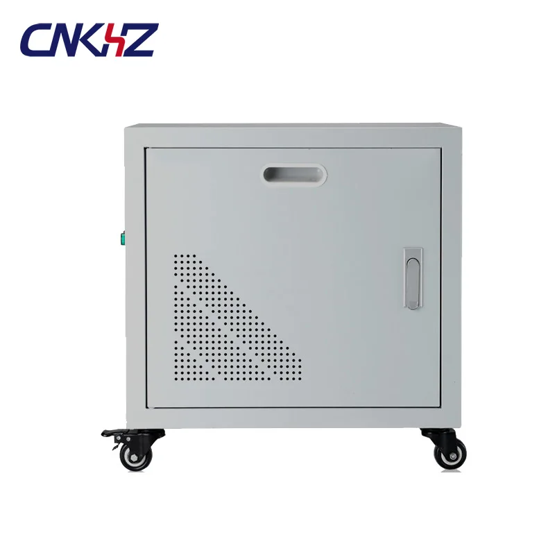 420v to 380v three phase three wire to three phase four wire AC high strength high efficiency dry type isolation transformer box