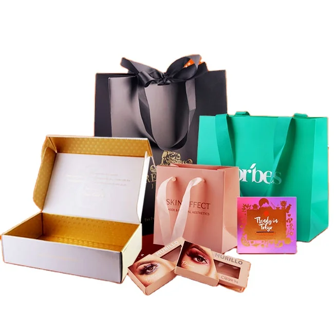 Black Pink Empty Luxury Custom Design Size Nail Magnetic Folding Paper Packing Boxes False Press On Nail Packaging Box For Nails