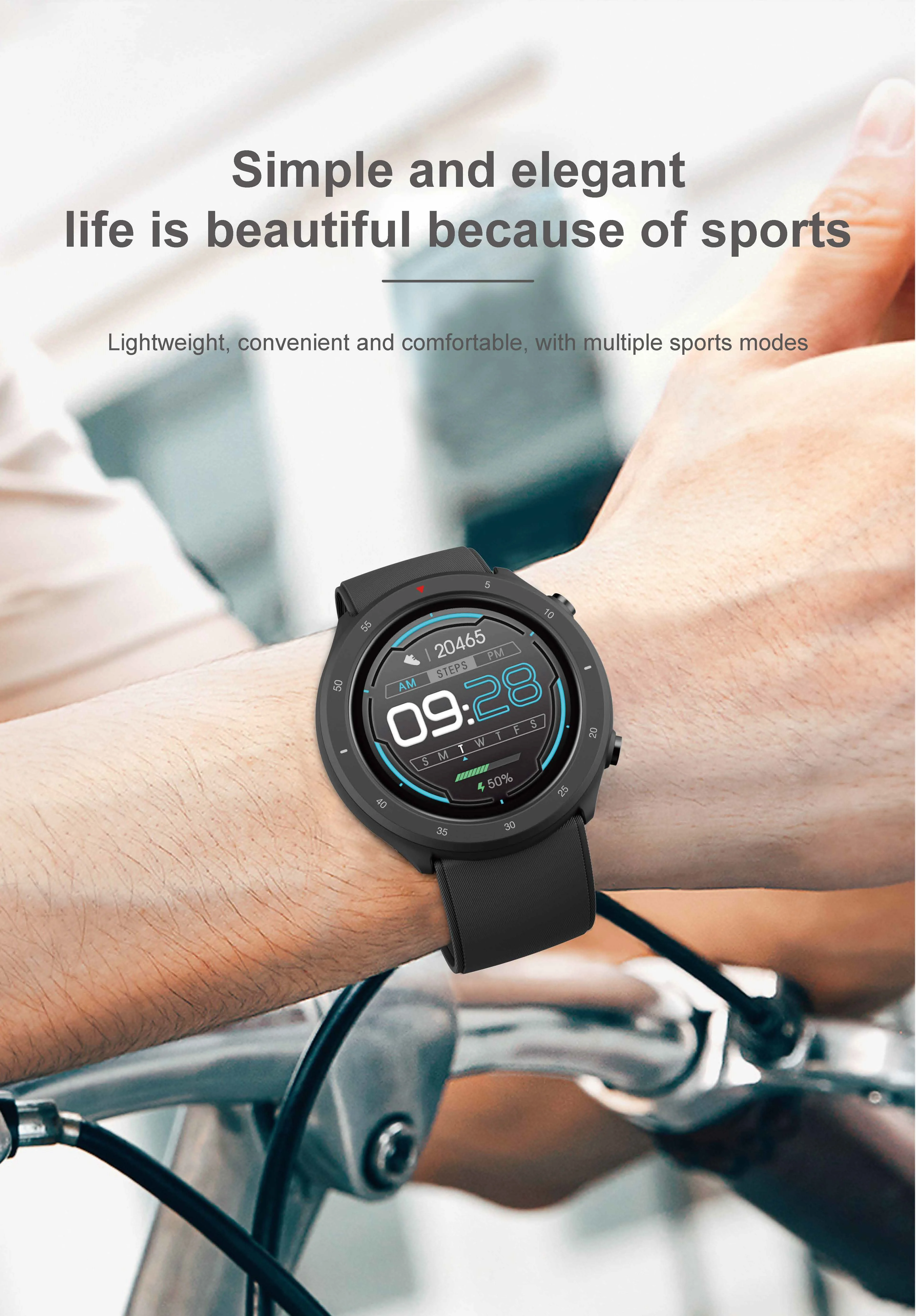APP Tracking Multi Function Smart Sports Watch For All Ages Unisex Women and Men Children Kids Smart Bracelet Waterproof HRM