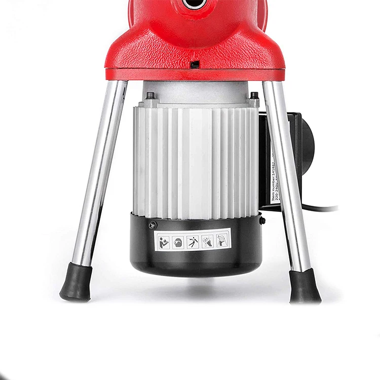 Hottest household sewer cleaner equipment electric sewer  water pipe cleaning machine drain snake machine