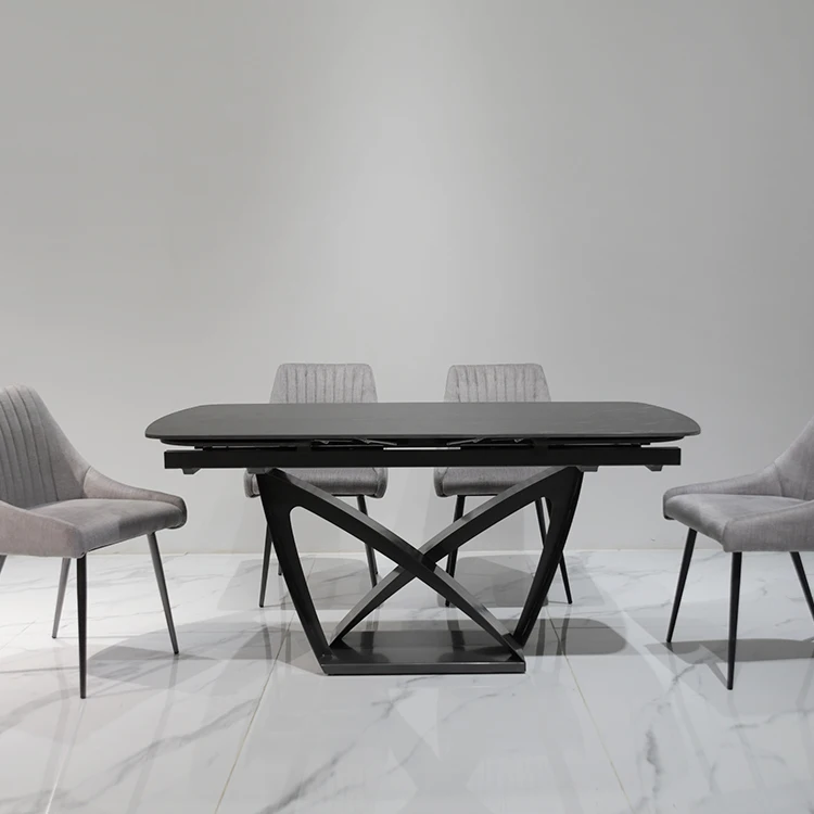 Wholesale High Quality Living Room Extendable Dining Table Modern Extending Table