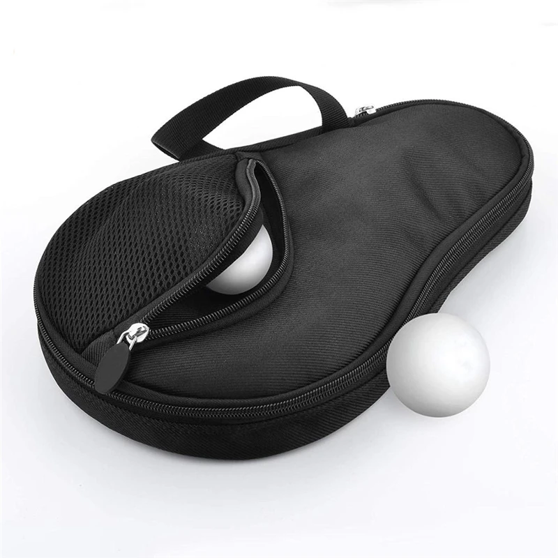 Custom Logo Balls Organizing Carry Case Ping Pong Paddle Carry Bag Professional Table Tennis Cover