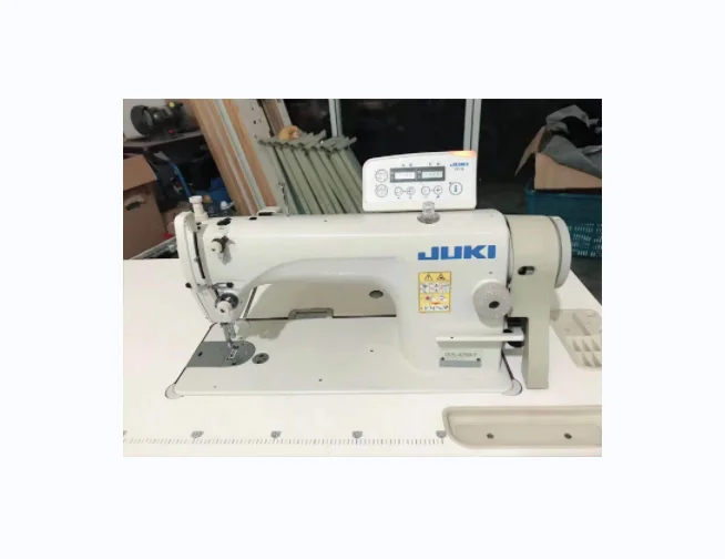 Свежие прозрачные хорошие условные Jukis 8700-7 подержанные промышленные швейные машины с замком