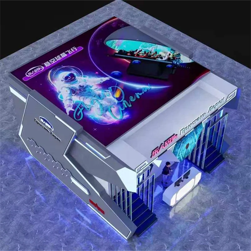 New Invention The Latest Dome screen Projection Simulator Cinema 5D Fly Cinema Of Hot Theme Customization