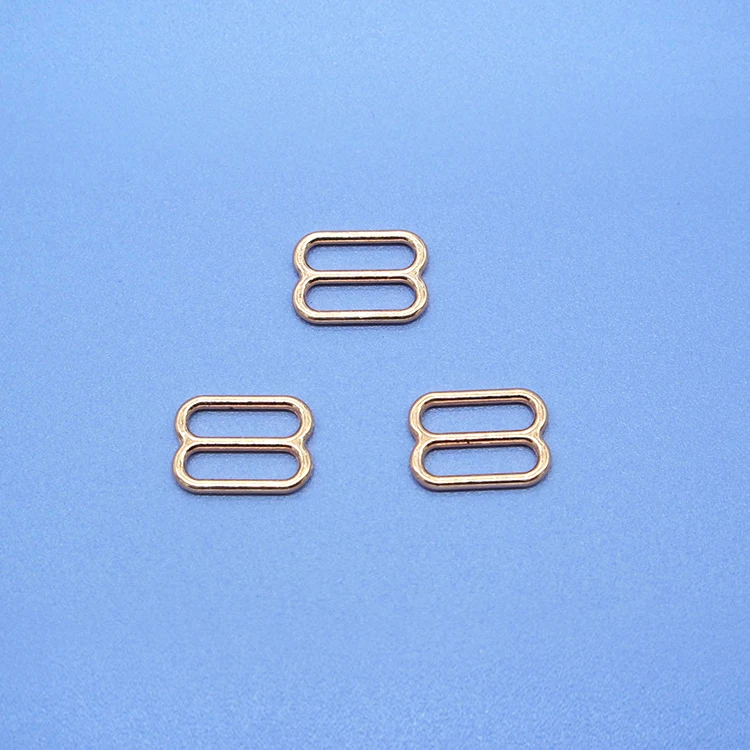 Wholesale custom bra ring and slider strap clip underwear bra alloy buckle with good price