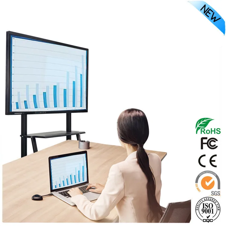  Интерактивная доска AIO PC с сенсорным экраном для