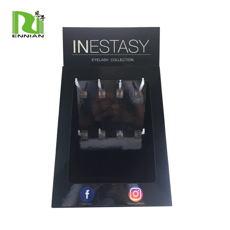 advertising Sunglasses Cardboard POP Counter Display Standee with Hooks Table Banner Display for Movie