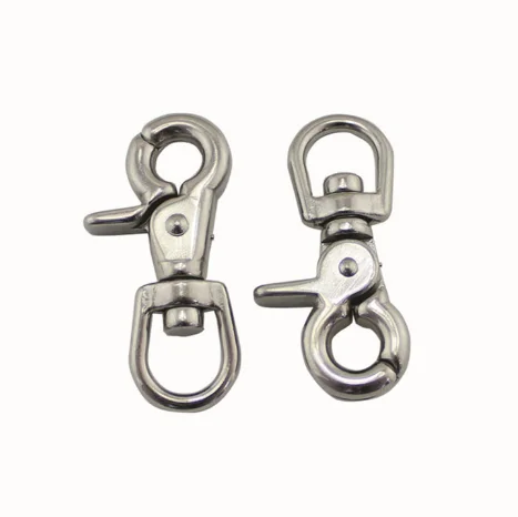 High Quality Stainless Steel Lobster Claw Swivel Trigger Snap Hook