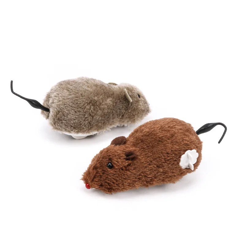 Изготовленная на заказ заводная мышь кошка игрушка/кошка игровая мышь игрушка/кошка игрушка плюшевая мышь