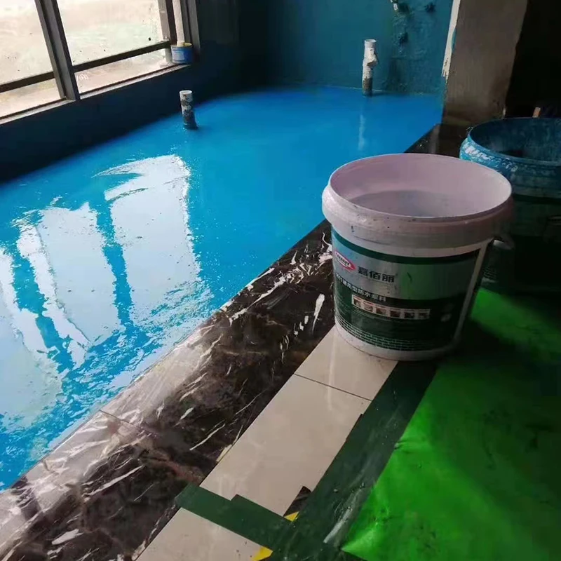 Basement Fish Pond Swimming Pool Rough House Special Waterproof Glue Polymer Cement Sand Waterproof Paint