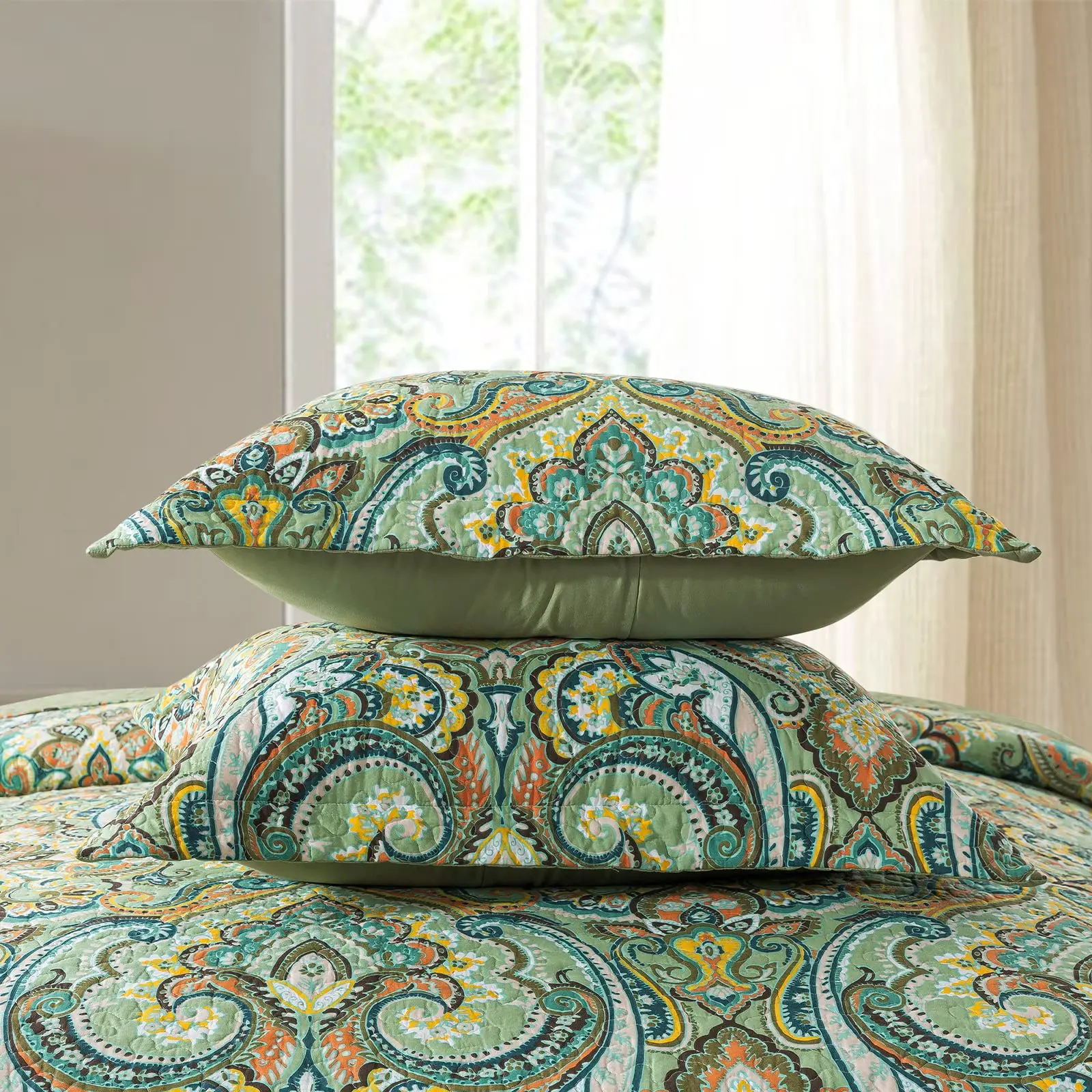 140x200 American and Europe All Season Polyester Cotton Bedspread Set quilt bedding set for sale
