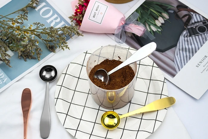 Metal Mini Tea Measuring Spoon to of Loose Leaf Tea