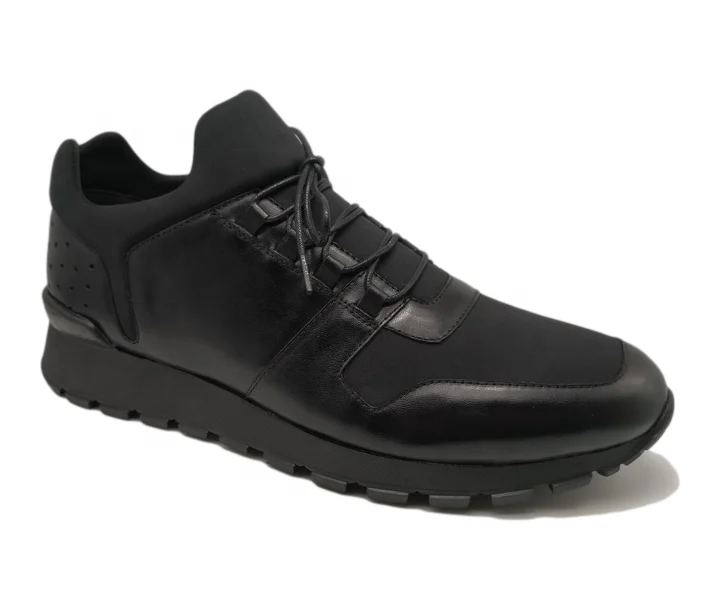 Men Sneakers Leisure Casual Walking Wholesale Custom Brand Platform High Quality Leather Shoes for Men Rubber Casual Wear