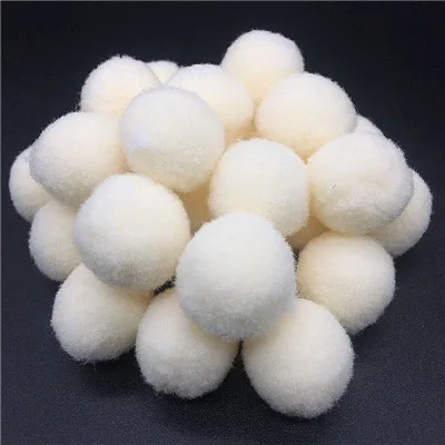 Plush Pom Poms Ball 8mm 10mm 15mm 20mm 25mm 30mm Pompones for baby mobile decoration