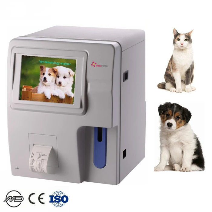 Sinothinke veterinary Cell Blood Counter 3 Differential Fully Auto Hematology Analyzer