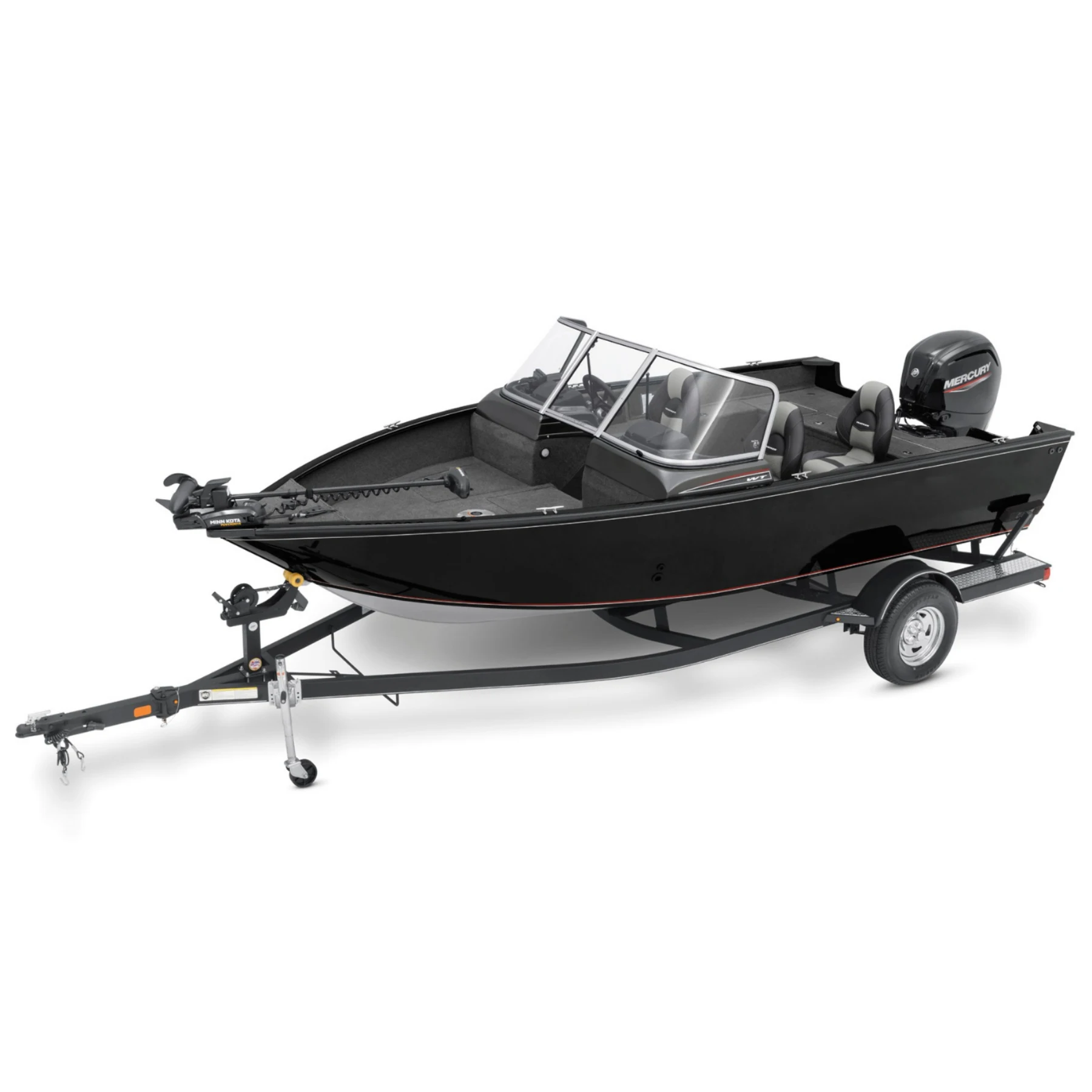Kinocean All Welded Aluminum Fishing Bass Boat 18ft