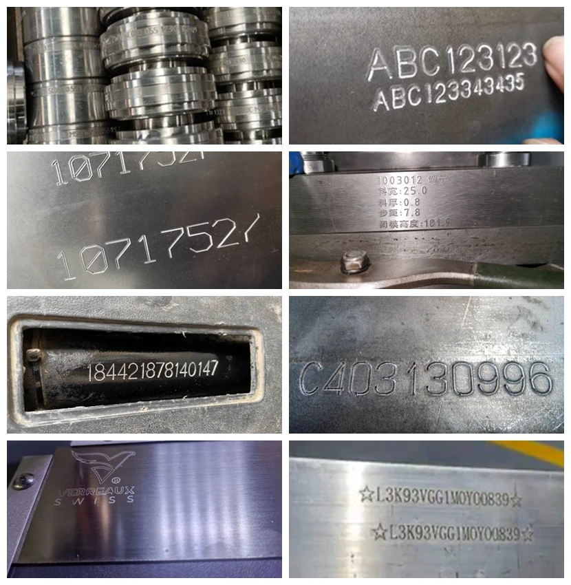 Low Price Handheld Vin Number Metal Nameplates Dot Peen Marking Machine Engraving Machine for Marking Code