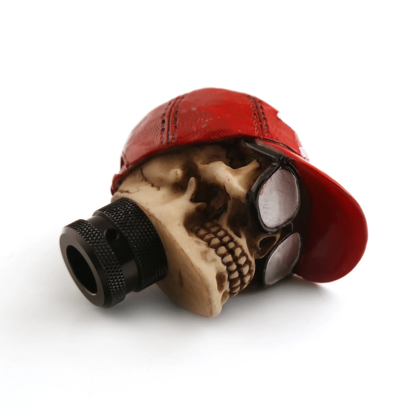 Dtouch Universal Car skull manual gear shift knob Manual Gear Shift Knob  Shifter Handle Lever Stick with 3 Adapters