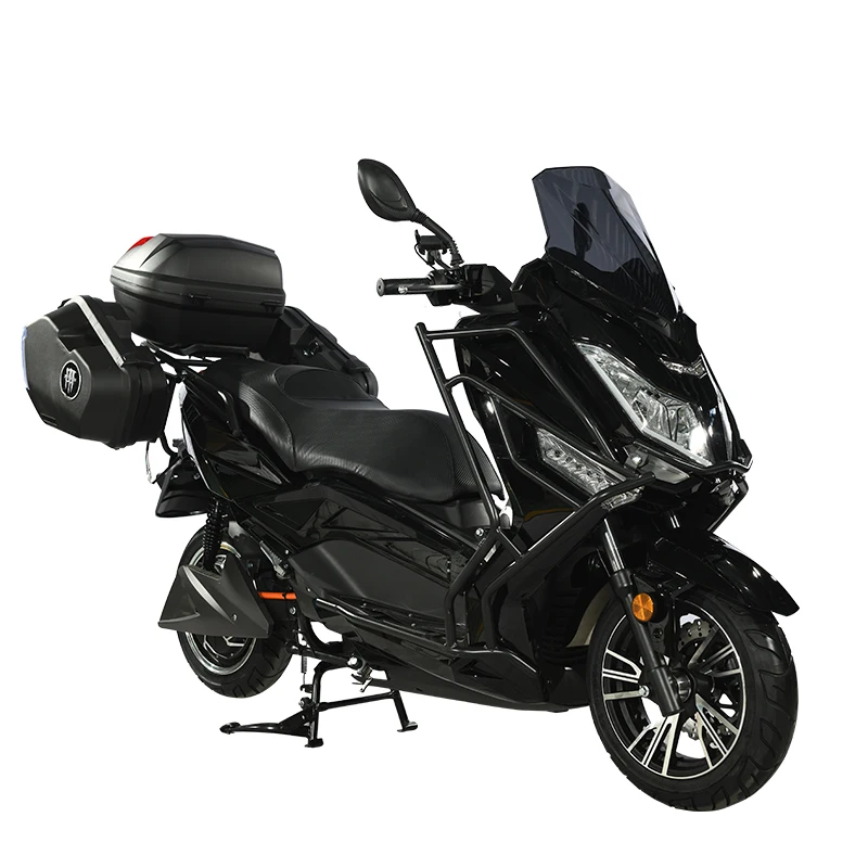 Powerful Brushless Dc Motor 3000w Max Speed 75km/H Fast 72v Electric Adult Motorcycle