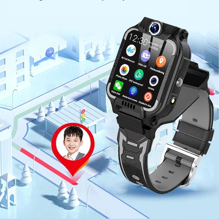 Amazon Top Seller New Product 2022 Camera Kids Smart Watch with GPS Watch Kids Digital Watch SOS Wifi Colorful Lovely Dual Call