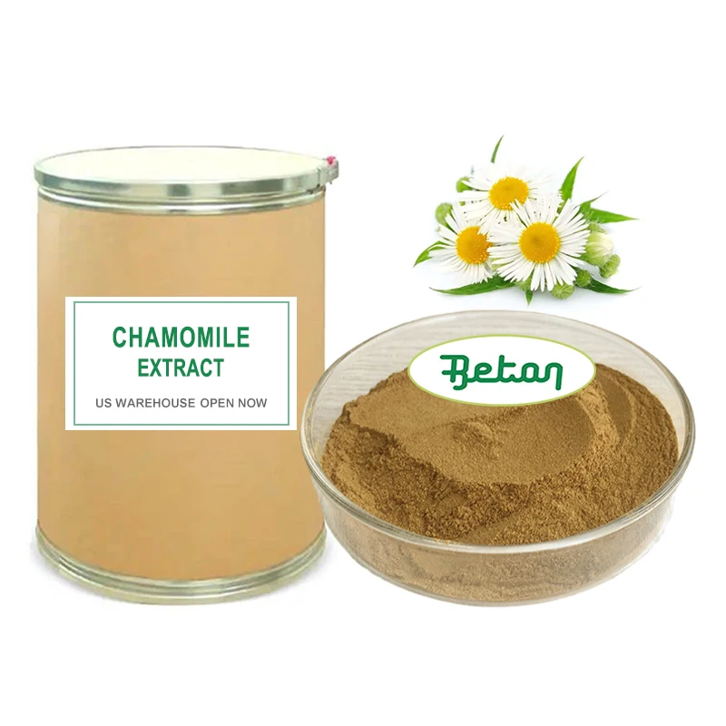 US Warehouse Organic 10:1 20:1 Chamomile Plant Extract Powder Chamomile Recutita (matricaria) Flower Extract Liquid Oil