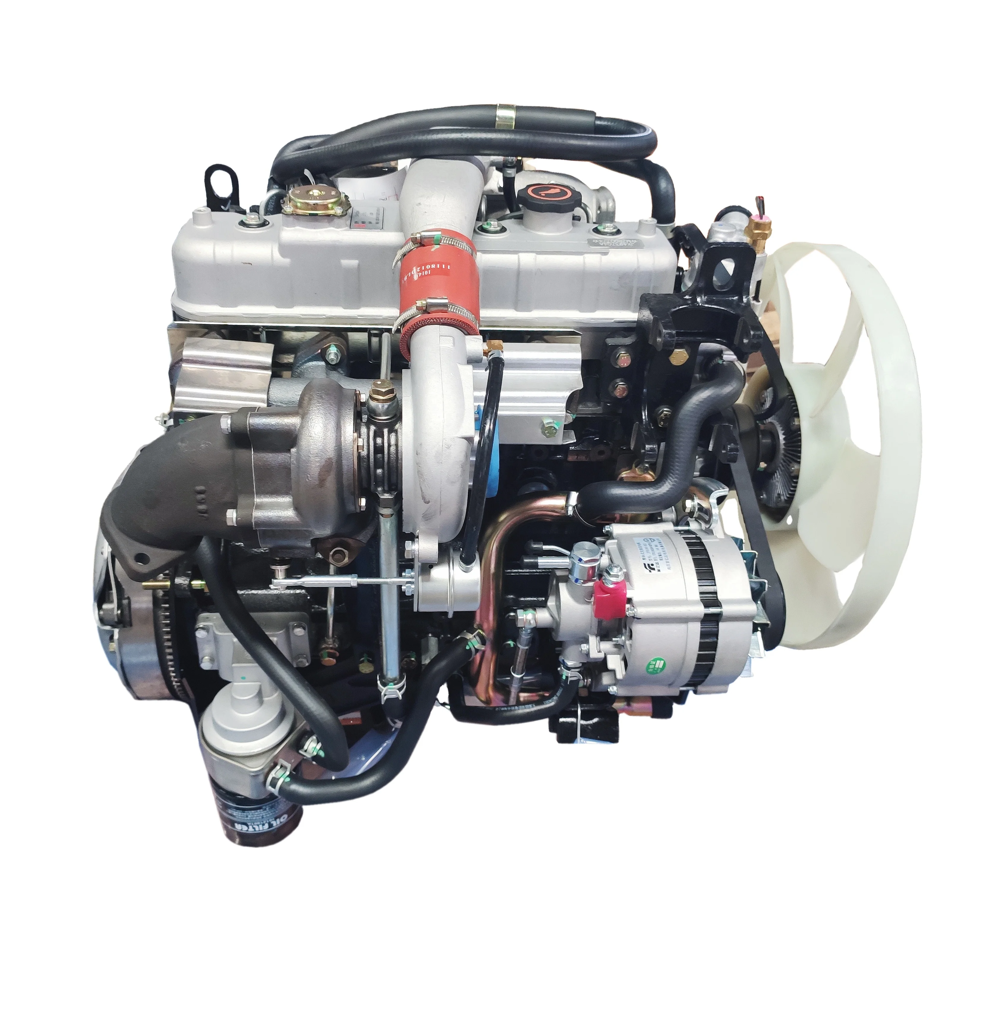 favorable price 86kw/116hp 3600rpm 4JB1T water cooled diesel engine commonly used for light trucks or Pick-up