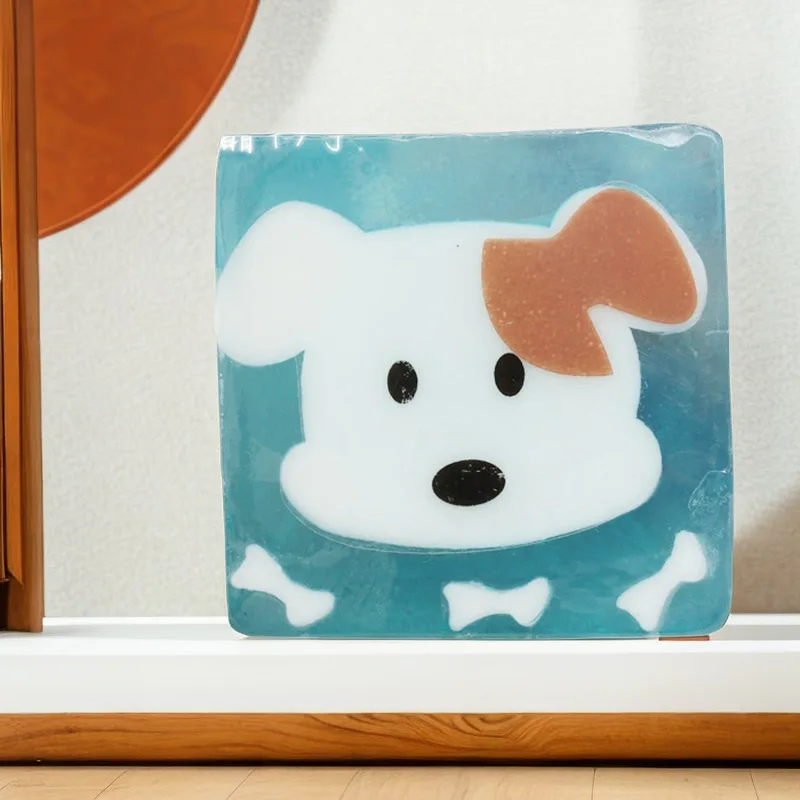 Little Dog Organic Handmade Soap Bar Kid Gift Milk Soap Wholesale Cold Process Soap Natural 100g