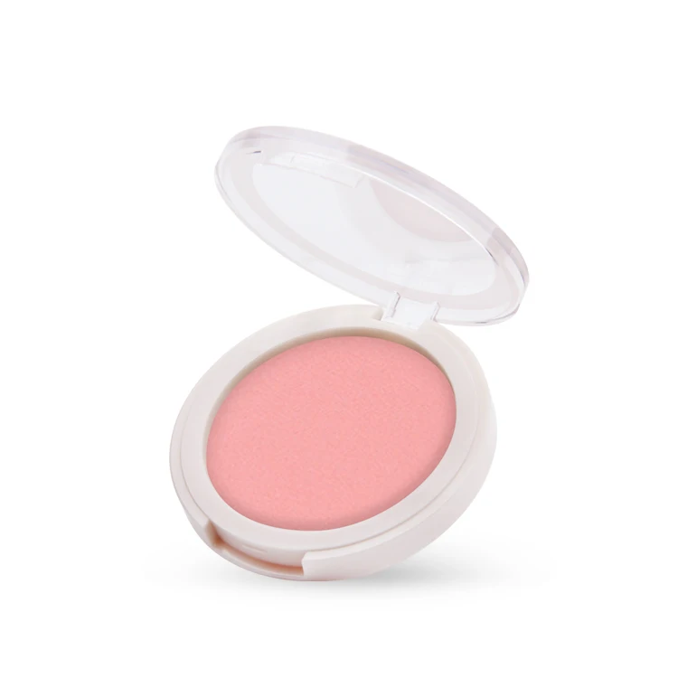 Free sample makeup luxury blush container compact pressed powder case