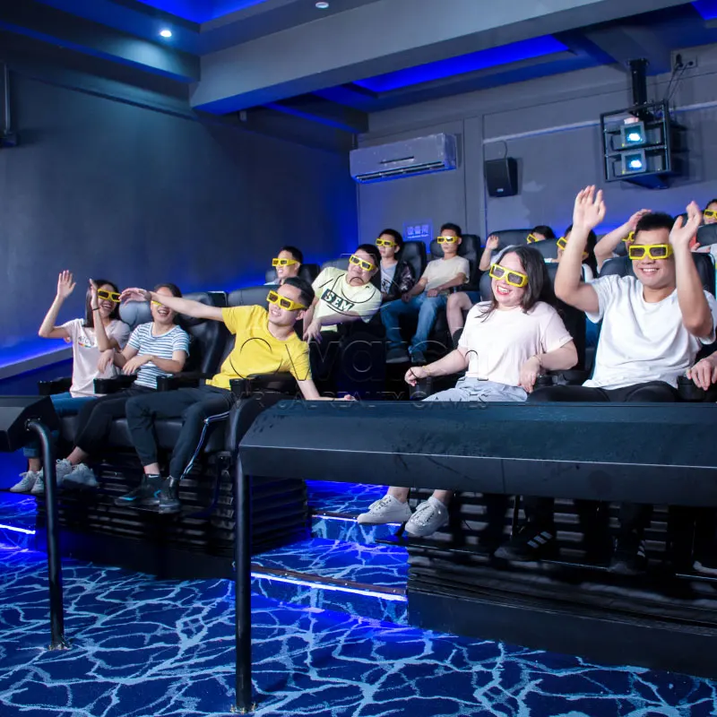 Newest Invest Project 7d hologram technology projector 5D 7D Cinema Ride