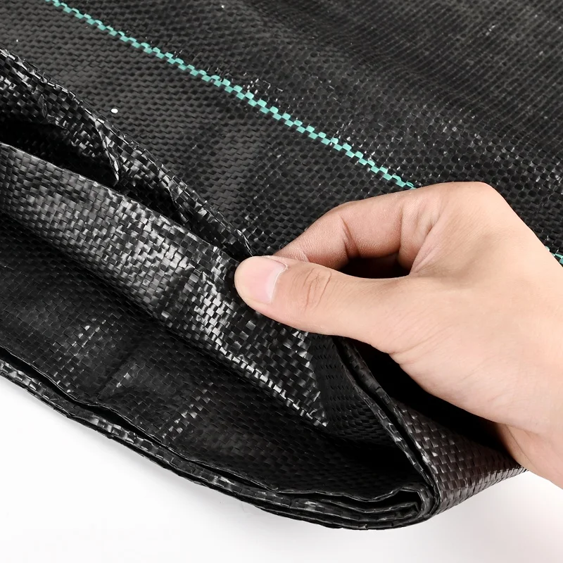 Agricultural 100% Anti Grass PP Woven Weed Control Cloth Garden Plastic Weed Mat