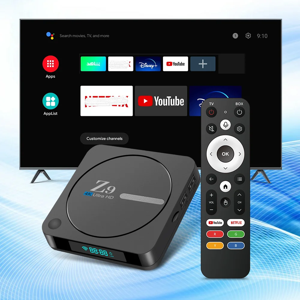 Android Tv Box 13.0 Smart TVBox RK3528 2.4G/5Ghz Wifi HDR 8K  Media Player Set Top Box tv box