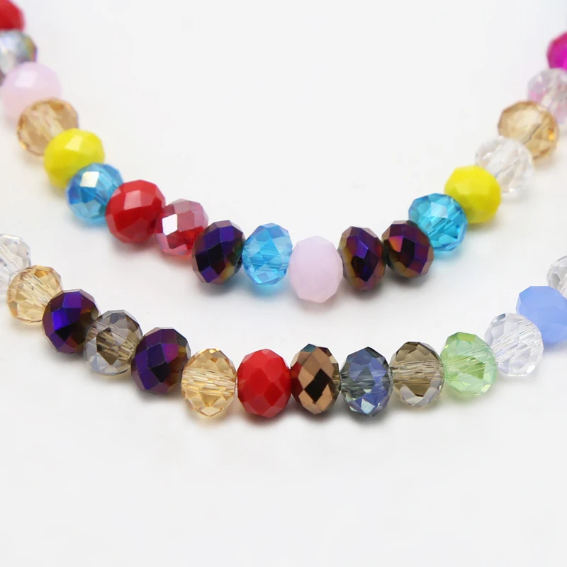 Mixed Color Crystal Glass Bead for Jewelry Making