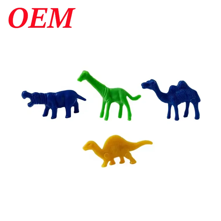 Custom Cartoon Mini Dinosaur Small Animals Toys for 45mm Capsule